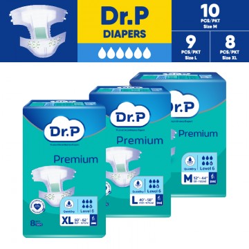 Dr.P Premium Level 6 Adult Diapers