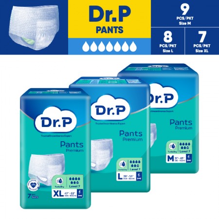Dr.P Premium Pants Level 7 Adult Diapers