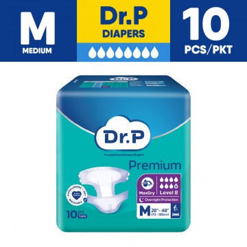 Dr.P Premium Level 8 Adult Diapers