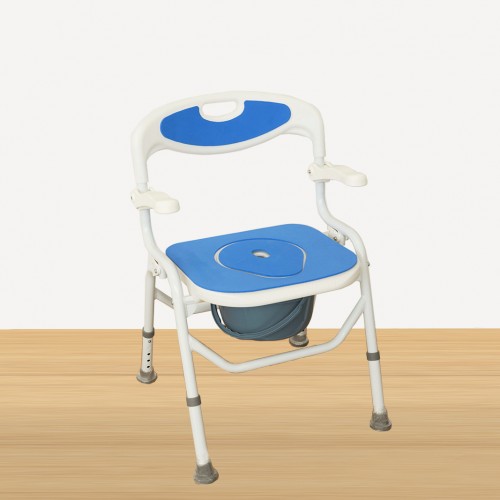 FT4213 Steel Foldable Stationary Commode