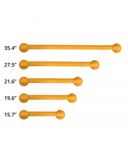 Orange Plastic Bathroom Grab Bar