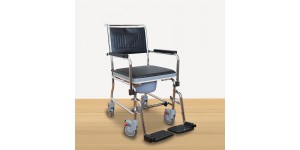 FS692 Detachable Chrome Commode