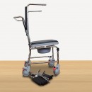 FS692 Detachable Chrome Commode