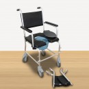 FT4222 Aluminium Commode