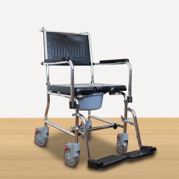 KJW-312 Detachable Chrome Commode