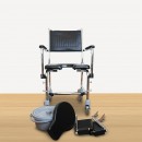 KJW-312 Detachable Chrome Commode