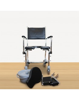 KJW-312 Detachable Chrome Commode