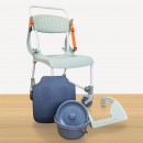 SC8188 Aluminium Mobile Commode with Seat Belt