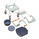SC8188 Aluminium Mobile Commode with Seat Belt