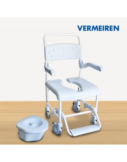 PLUO Aluminium Commode