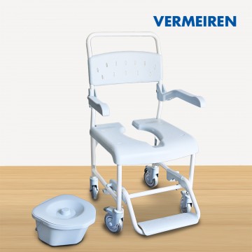 PLUO Aluminium Commode