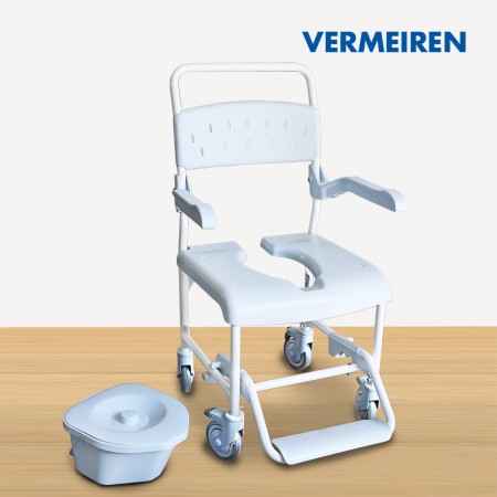 PLUO Aluminium Commode