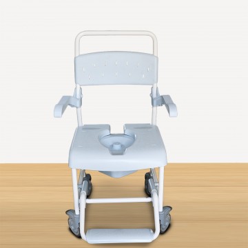 PLUO Aluminium Commode