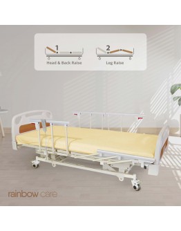 2 Crank Electrical Split Hospital Bed