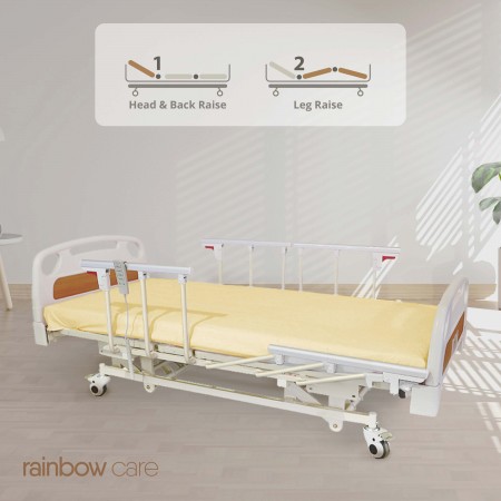 2 Crank Electrical Split Hospital Bed