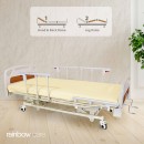 2 Crank Manual Split Hospital Bed