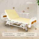 2 Crank Manual Hospital Bed