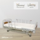 2 Crank Electrical Split Hospital Bed