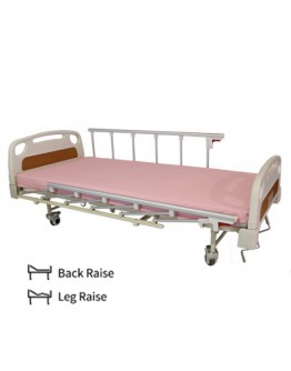 2 Crank Manual Hospital Bed