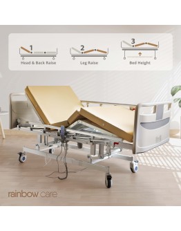 3 Crank Electrical Hospital Bed