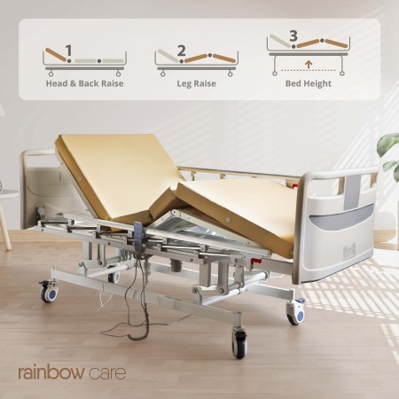 3 Crank Electrical Hospital Bed