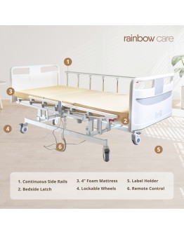 3 Crank Electrical Hospital Bed
