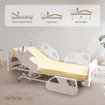 3 Crank Electrical Luxury Hospital Bed