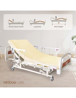 3 Crank Electrical Split Hospital Bed