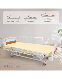 3 Crank Electrical Hospital Bed