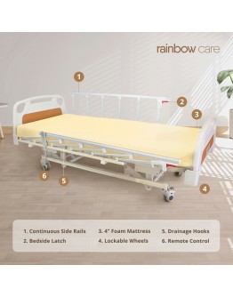 3 Crank Electrical Hospital Bed
