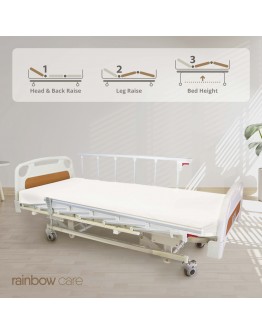 3 Crank Electrical Hospital Bed