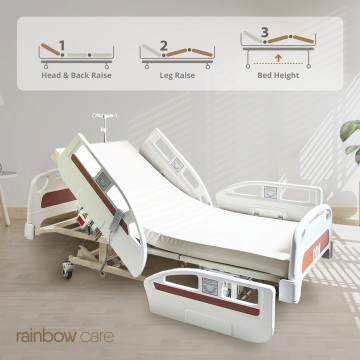 3 Crank Electrical Luxury Plus Hospital Bed