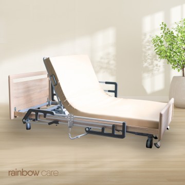 Bock Livorno Premium Nursing Bed, Foldable Side Rails