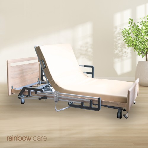 Bock Livorno Premium Nursing Bed, Foldable Side Rails