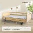 Livorno Premium Nursing Bed, Continuous Side Rails