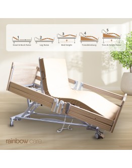 Practico 25/80 Premium Nursing Bed, Split Side Rails