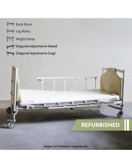 5 Crank Electrical Hospital Bed // Refurbished