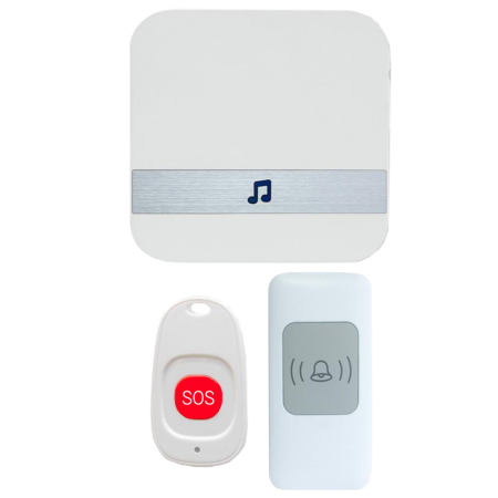 Wireless Elderly Call Bell with SOS Button