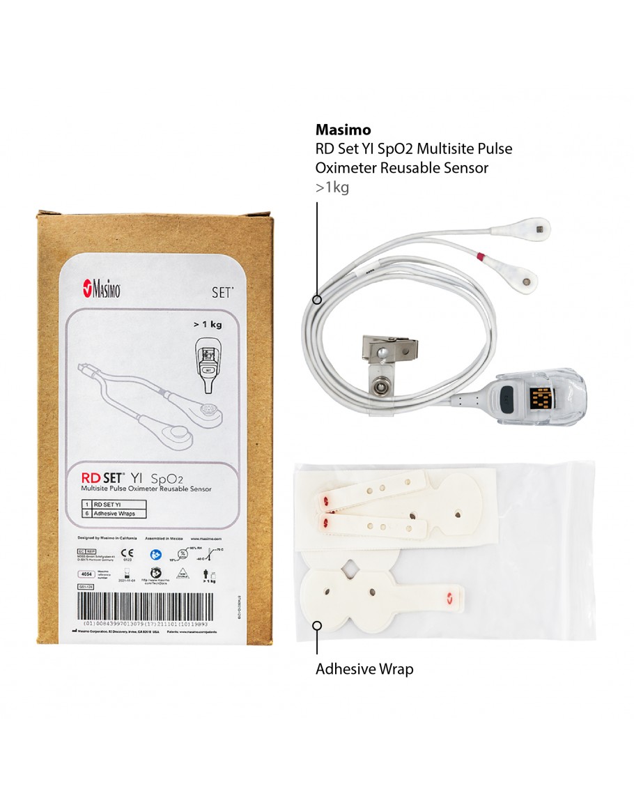 Reusable O2 Sensor Masimo RD Set YI SpO2 Reusable Sensor