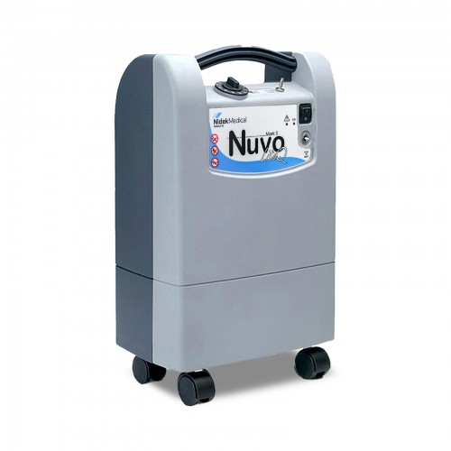 Nidek Nuvo Lite 0 - 5 LPM Oxygen Concentrator, OMSQ