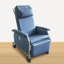 KW-WF-LUX Reclining Geriatric Chair (Steel, With Wheels, Footrest & Padded Arm Rest)