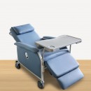 KW-WF-LUX Reclining Geriatric Chair (Steel, With Wheels, Footrest & Padded Arm Rest)
