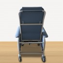 KW-WF-LUX Reclining Geriatric Chair (Steel, With Wheels, Footrest & Padded Arm Rest)