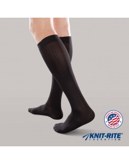 Therafirm Ease Men's Short Knee High Stockings / C2, Closed Toes