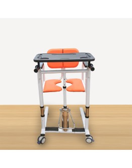 KJW330L Orange Mobile Transfer Aid w/ Patient Lift