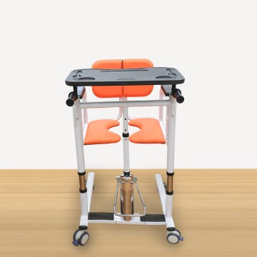 KJW330L Orange Mobile Transfer Aid w/ Patient Lift