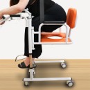 KJW330L Orange Mobile Transfer Aid w/ Patient Lift