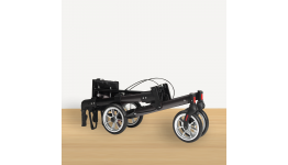 Quava 4 Wheel Rollator  