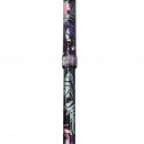 FT2605 Black Tropical Floral Walking Stick