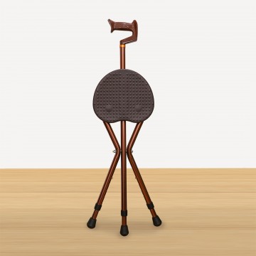 FT2644 Adjustable Walking Stick with Seat